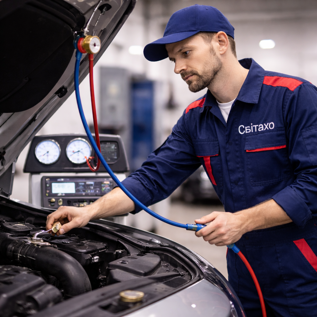 ремонт автокондиционера Полтава